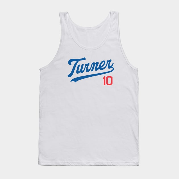 Dodgers Justin Turner Tank Top by Game Used Gum